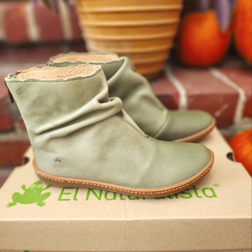 El Naturalista booties, 36, green